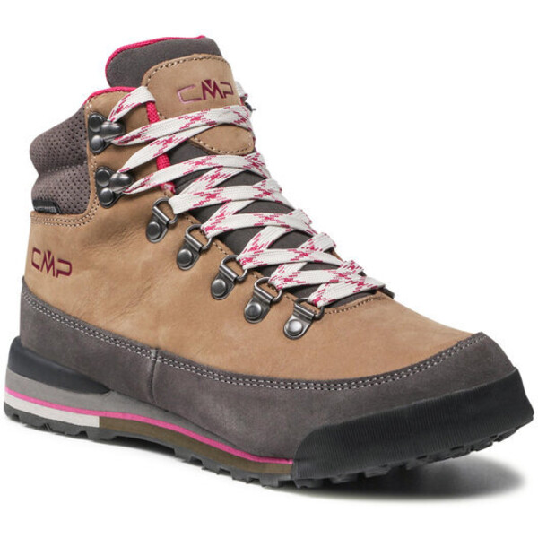 CMP Trekkingi Heka Wmn Hiking Shoes Wp 3Q49556 Brązowy