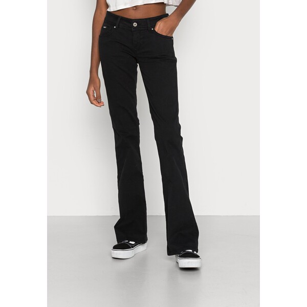 Pepe Jeans NEW PIMLICO Spodnie materiałowe black PE121A0J5-Q11