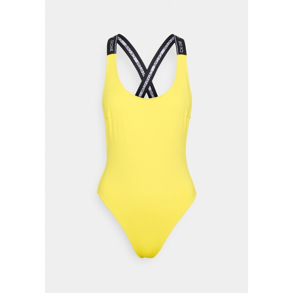 Calvin Klein Swimwear SCOOP ONE PIECE Kostium kąpielowy bold yellow C1781G023-E11