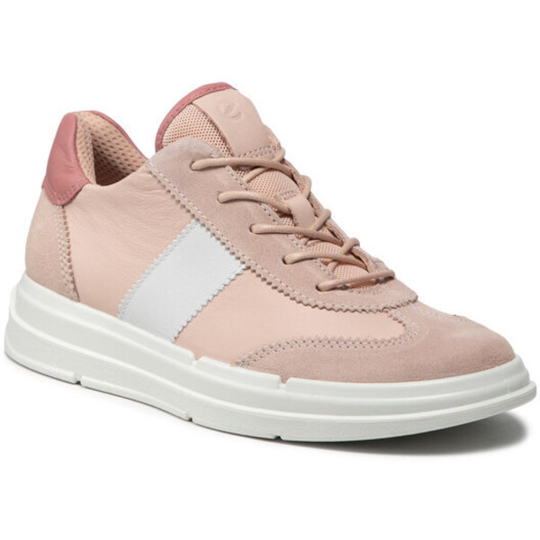 ECCO Sneakersy Soft X 42067360223 Różowy