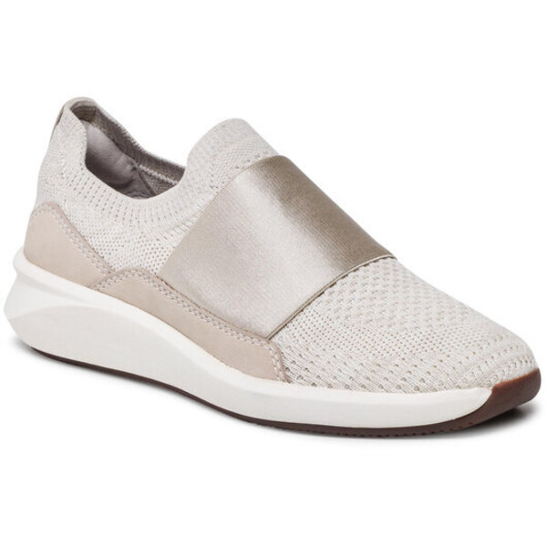 Clarks Sneakersy Un Rio Knit 261655194 Beżowy