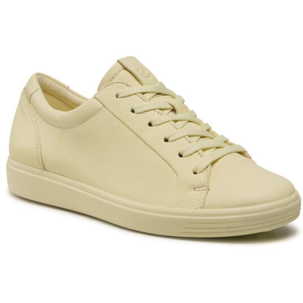 ECCO Sneakersy Soft 7 W 47025301530 Żółty