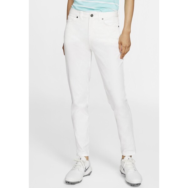 Nike Golf Spodnie materiałowe white/white NI441E00P-A11