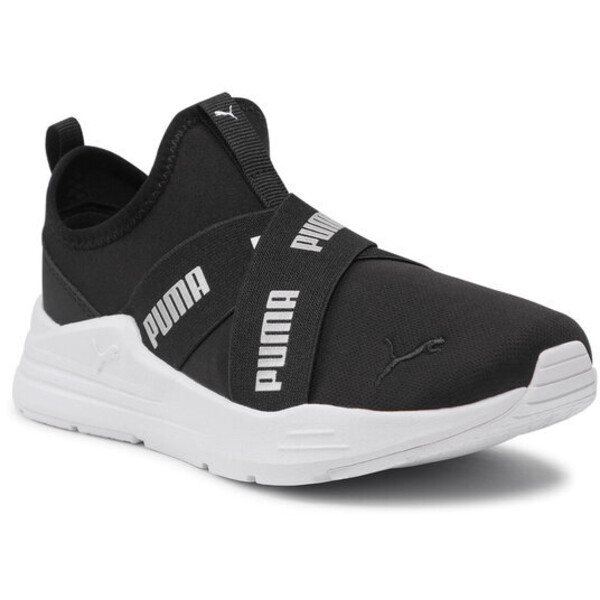 Puma Sneakersy Wired Run Slipon Wmns 382299 01 Czarny
