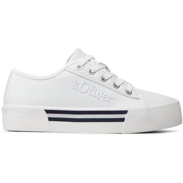s.Oliver Sneakersy 5-23678-38 Biały