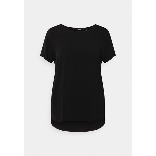Vero Moda Curve VMBECCA PLAIN T-shirt basic black VEE21D04I-Q11
