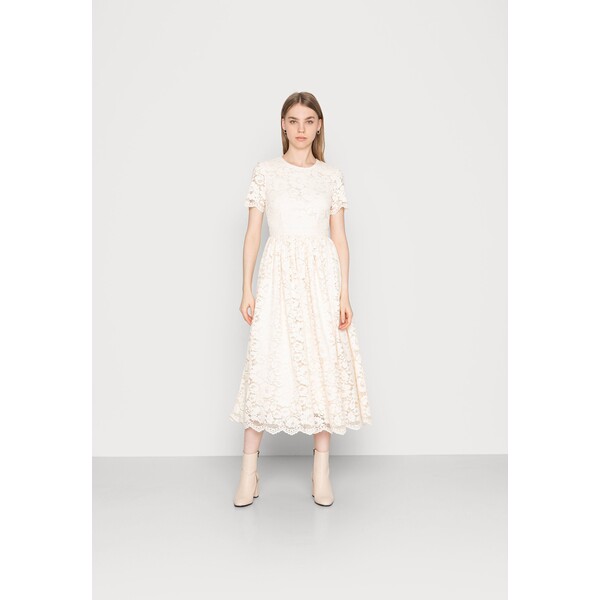 YAS YASKAT LONG DRESS CELEB Sukienka koktajlowa antique white Y0121C1SO-A11