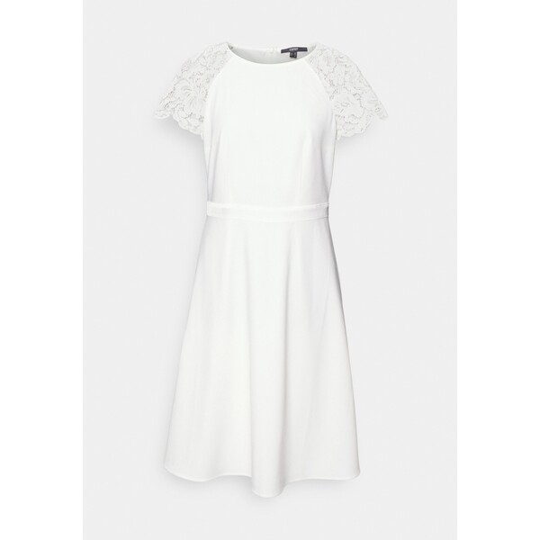 Esprit Collection CREPE DRE Sukienka koktajlowa off white ES421C1JU-A11