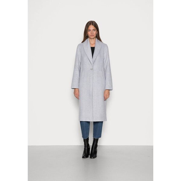 Abercrombie & Fitch DOUBLE CLOTH BLANKET COAT Klasyczny płaszcz grey A0F21U026-C11