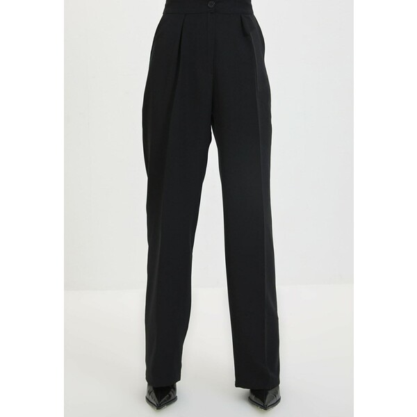 Trendyol Spodnie materiałowe black TRU21A0JB-Q11