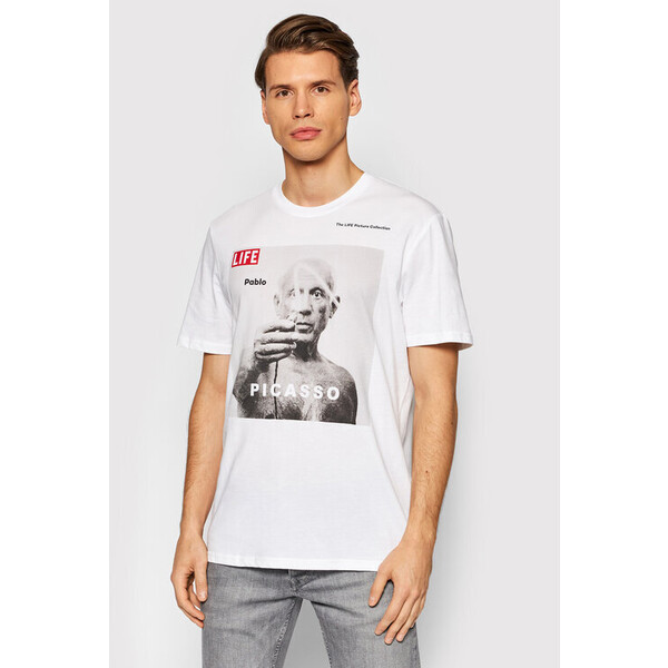 Only & Sons T-Shirt Picasso 22020772 Biały Regular Fit