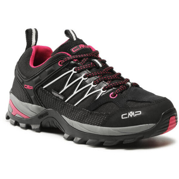 CMP Trekkingi Rigel Low Wmn Trekking Shoes Wp 3Q54456 Czarny