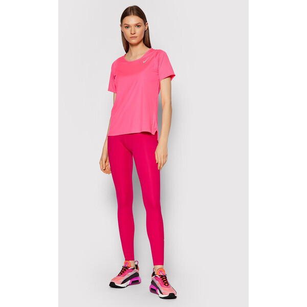 Nike Koszulka techniczna Race DD5927 Różowy Regular Fit