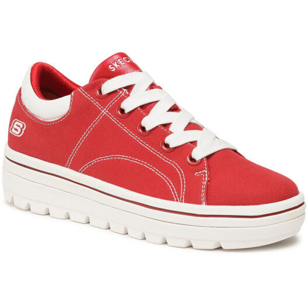Skechers Sneakersy 74100 DKRD Czerwony
