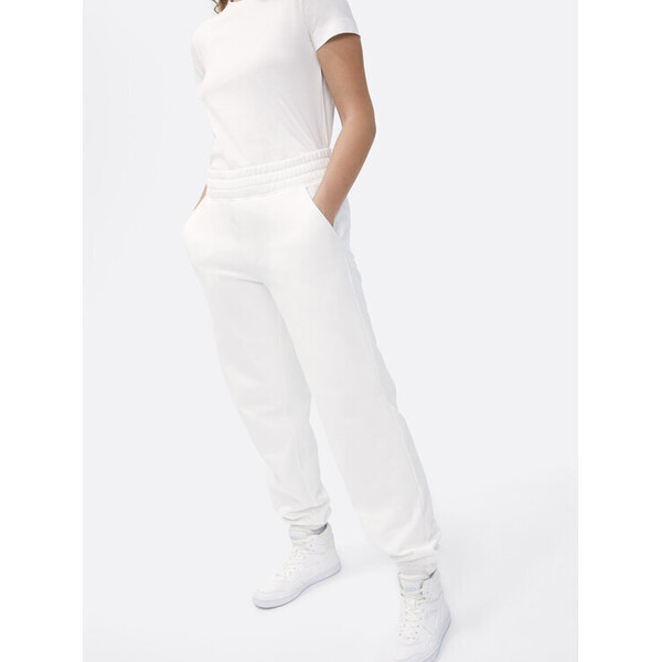 Sprandi Spodnie dresowe SP22-SPD010 Biały Relaxed Fit