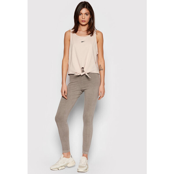 Reebok Top Front Tie H56376 Beżowy Relaxed Fit