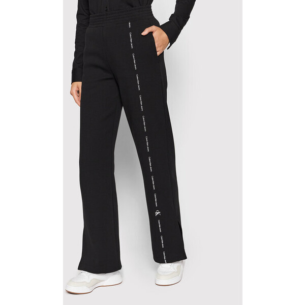 Calvin Klein Jeans Spodnie dresowe J20J217933 Czarny Regular Fit