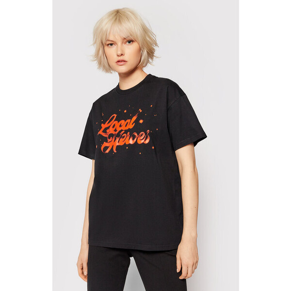 Local Heroes T-Shirt Lh Airbrush AW21T0038 Czarny Oversize