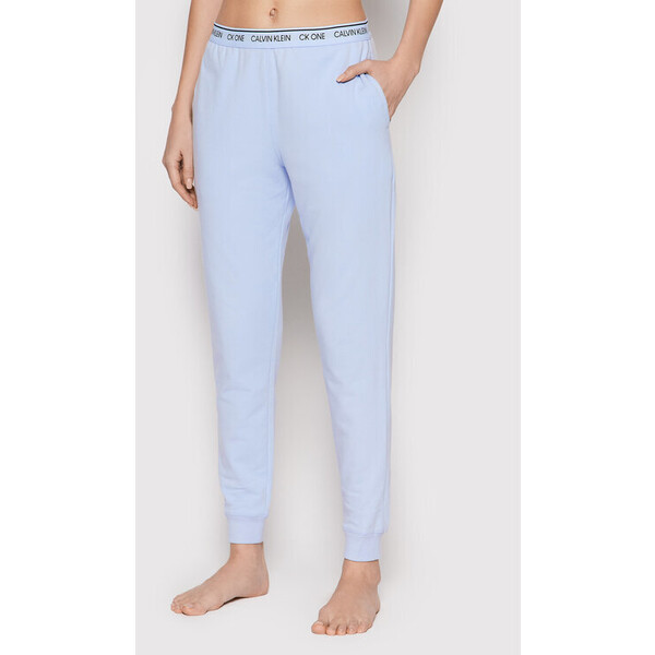 Calvin Klein Underwear Spodnie piżamowe 000QS6429E Niebieski Regular Fit