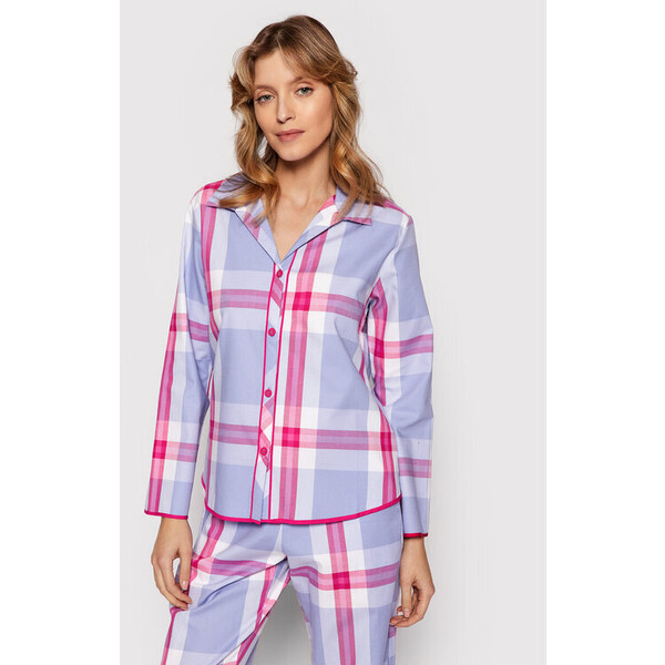 Cyberjammies Koszulka piżamowa Carrie 9057 Fioletowy Regular Fit