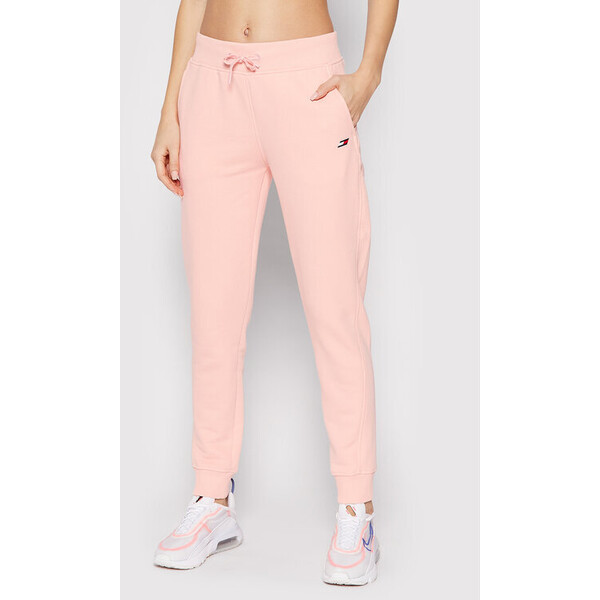 Tommy Hilfiger Spodnie dresowe Graphic S10S101163 Różowy Regular Fit