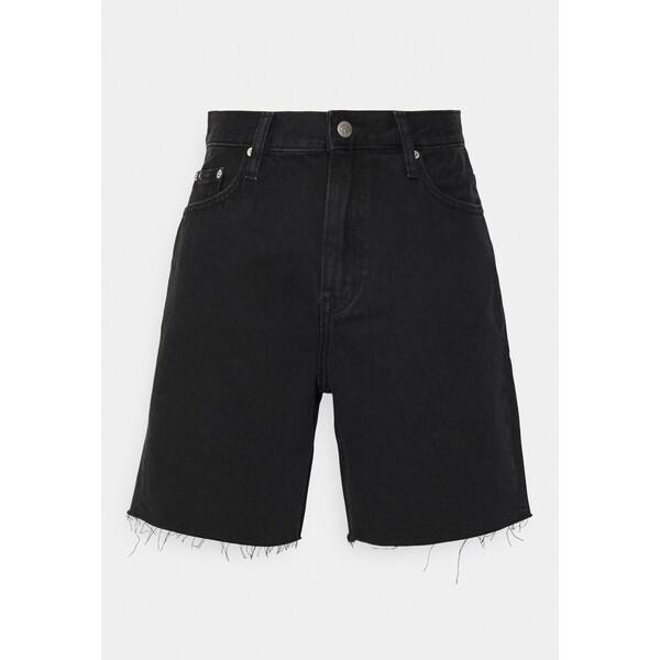 Calvin Klein Jeans BERMUDA MOM Szorty jeansowe denim black C1821S01U-Q11