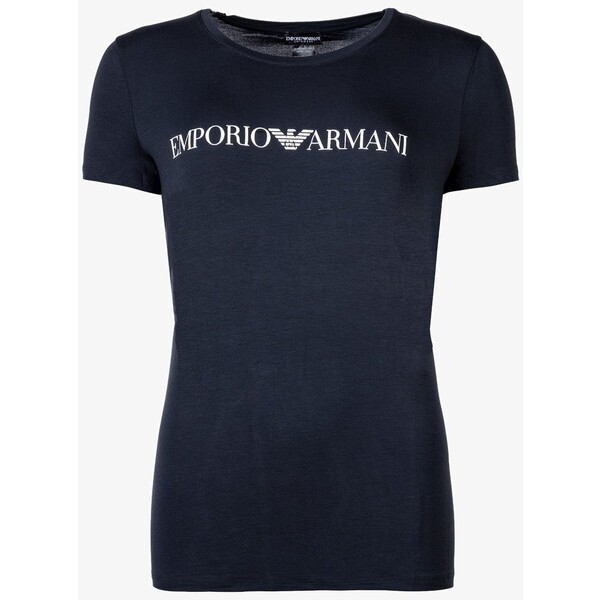 Emporio Armani KURZARM T-shirt z nadrukiem schwarz EA821D01P-Q11