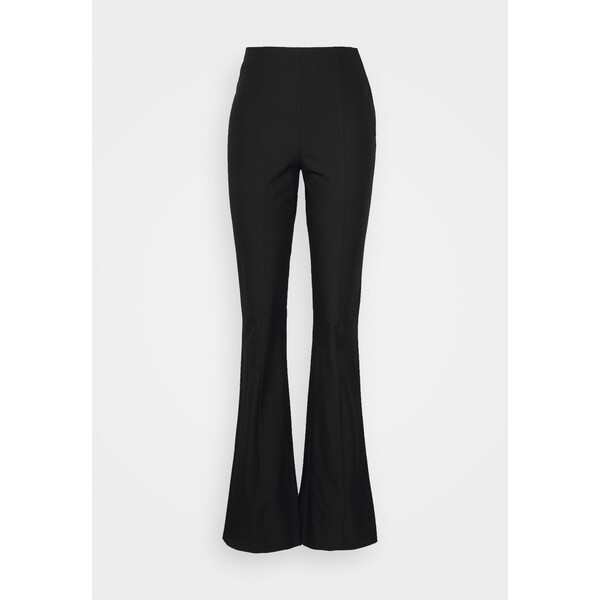 Selected Femme Tall SLFELIANA FLARED PANT Spodnie materiałowe black SEM21A016-Q11