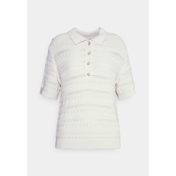 CLOSED SHORT SLEEVE Sweter blanched almond CL321I05H-A11