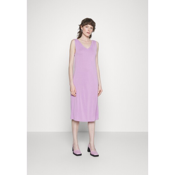 Selected Femme SLFMISCHA STRAP DRESS Sukienka z dżerseju african violet SE521C179-I11
