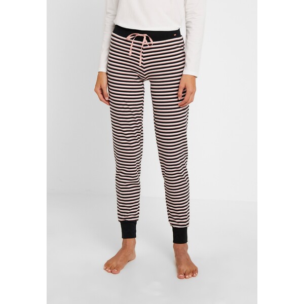 Skiny DAMEN HOSE LANG Spodnie od piżamy rose/black SK781O005-J11