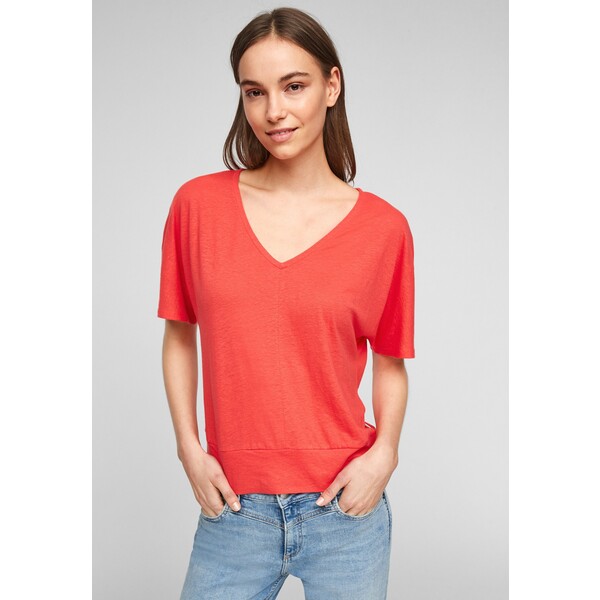 QS by s.Oliver T-shirt basic red QS121D13D-G12