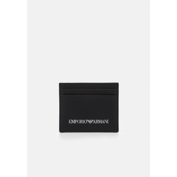 Emporio Armani CARD HOLDER Portfel black EA854F00R-Q11