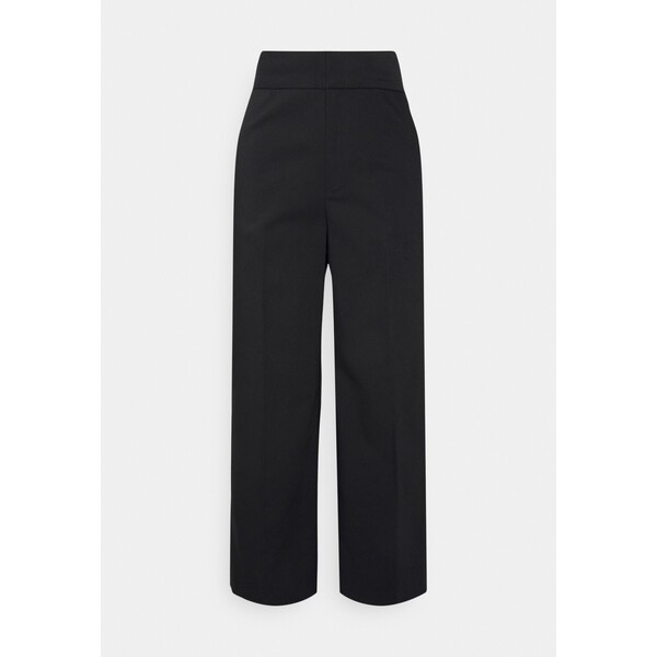 InWear ZELLAIW WIDE Spodnie materiałowe black IN321A05Y-Q11