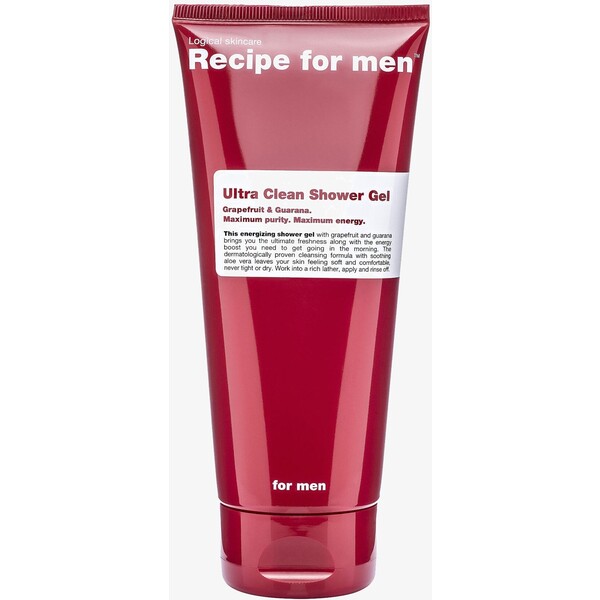 Recipe For Men ULTRA CLEAN SHOWER GEL 200ML Żel pod prysznic - REH32G00G-S11