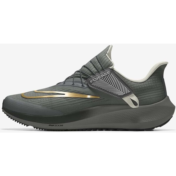 Personalizowane buty męskie do biegania po asfalcie z systemem łatwego wkładania i zdejmowania By You Nike Pegasus FlyEase DO7437-900