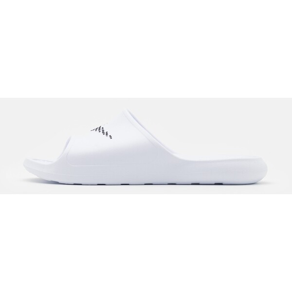 Nike Sportswear VICTORI ONE SHOWER SLIDE Sandały kąpielowe white/black NI112G00T-A11