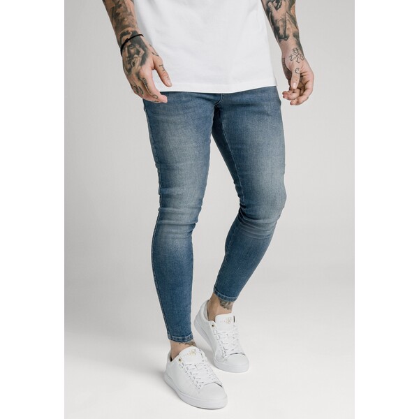 SIKSILK SKINNY Jeansy Skinny Fit carry over SIF22G04C-K12