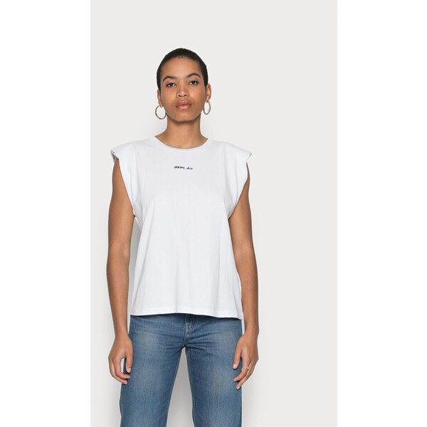Replay T-shirt basic white RE321D095-A11