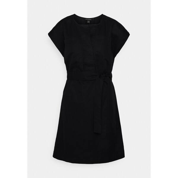 Banana Republic BELTED SHIFT DRESS Sukienka koszulowa black BJ721C0HH-Q11