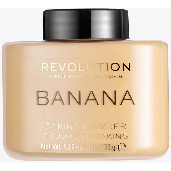 Makeup Revolution LOOSE BAKING POWDER Utrwalanie makijażu banana M6O31E00C-B12