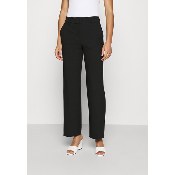 Selected Femme Spodnie materiałowe black SE521A0HT-Q11