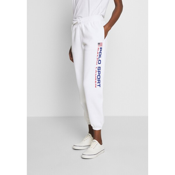Polo Ralph Lauren POLO SPORT FLEECE SWEATPANT Spodnie treningowe white PO221A030-A11