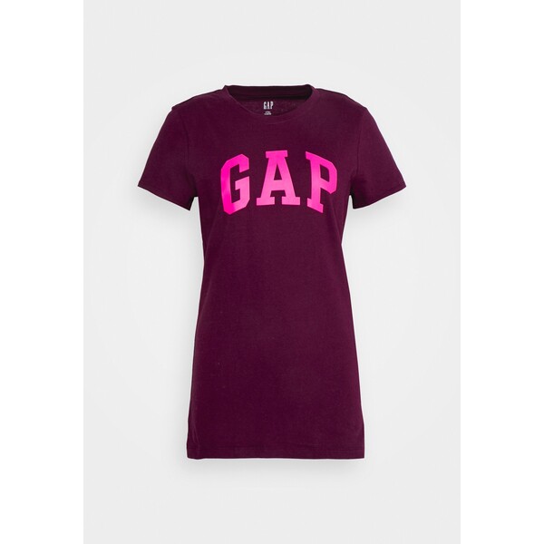 Gap Tall TEE T-shirt z nadrukiem secret plum GAH21D00G-I11