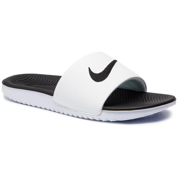 Nike Klapki Kawa Slide (GS/PS) 819352 100 Biały