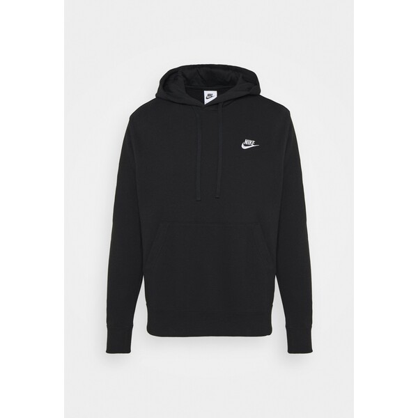 Nike Sportswear CLUB HOODIE Bluza z kapturem black/white NI122S0HB-Q11
