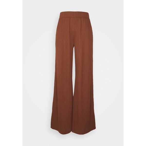 Even&Odd Tall Spodnie materiałowe brown EVI21A016-O11
