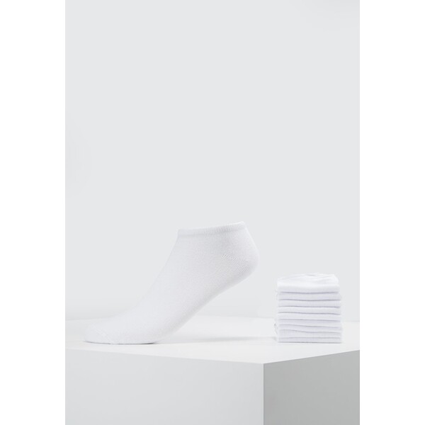 s.Oliver ESSENTIAL SNEAKER 10 PACK UNISEX Skarpety white SO254C008-A13