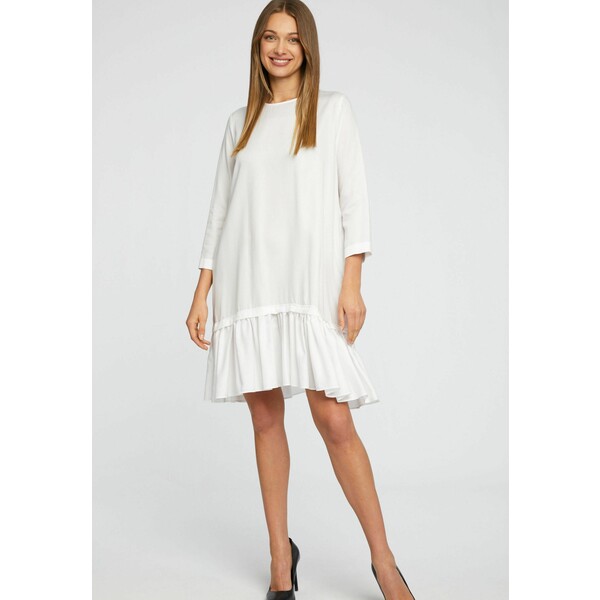 WÓLCZANKA Sukienka letnia white WOS21C01H-A11