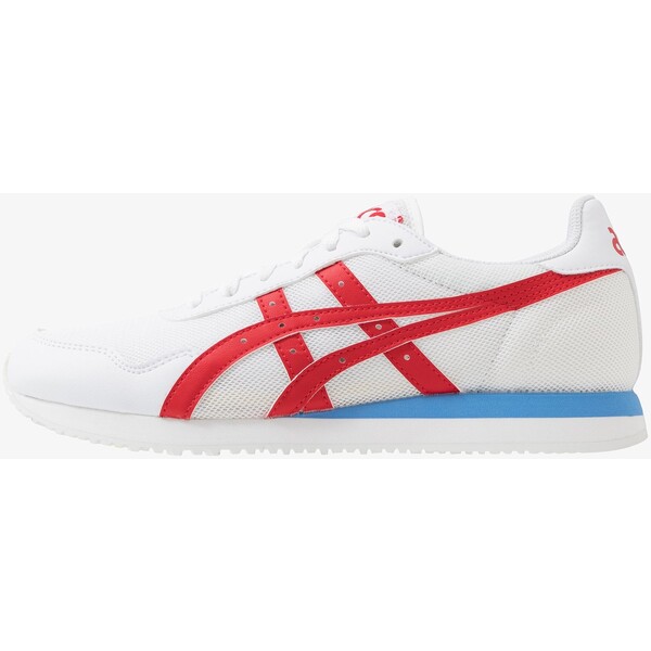 ASICS SportStyle TIGER RUNNER UNISEX Sneakersy niskie white/classic red A0H15O02Q-A12